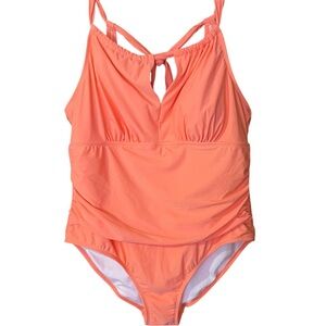 Kona Sol Coral One Piece Swimsuit‎
